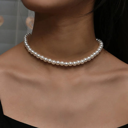 Collar de Perlas - Elegante para Bodas, Fiestas y Regalos