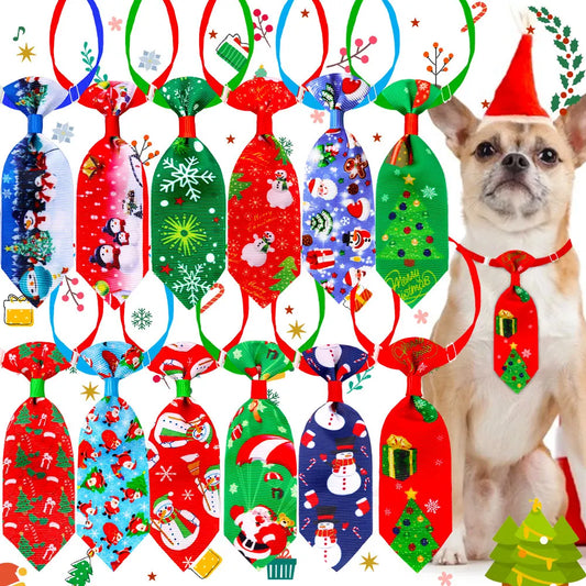 Diez Corbatas Navideñas para Perros