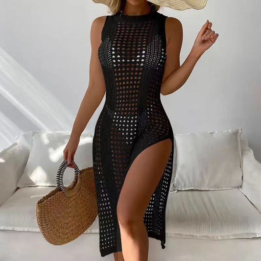 Vestido Playero Tejido para Mujer